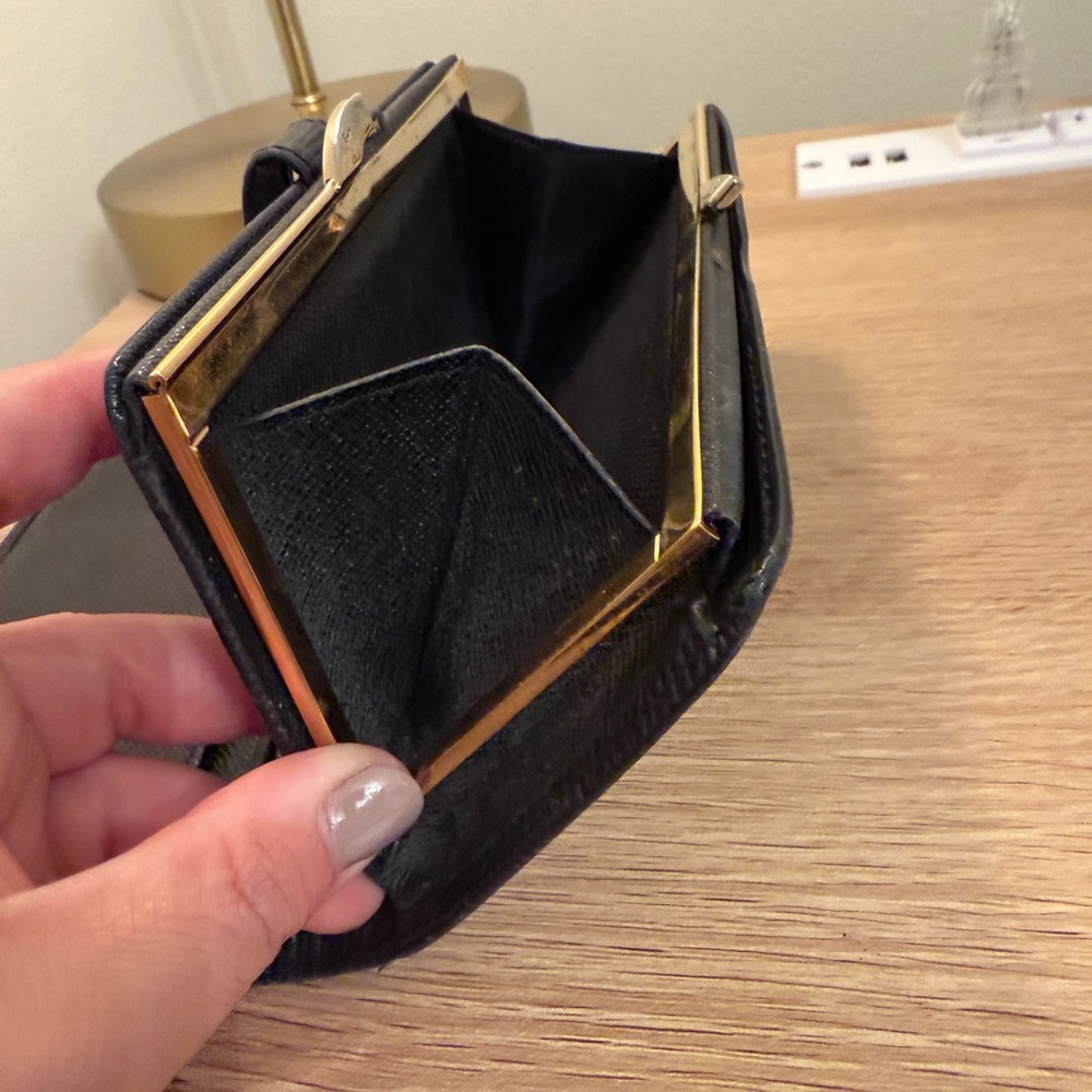 Authentic Louis Vuitton Continental Viennois Epi Long Wallet Black Purse - Picture 12 of 14